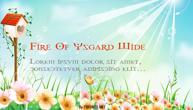 Fire Of Ysgard Wide example